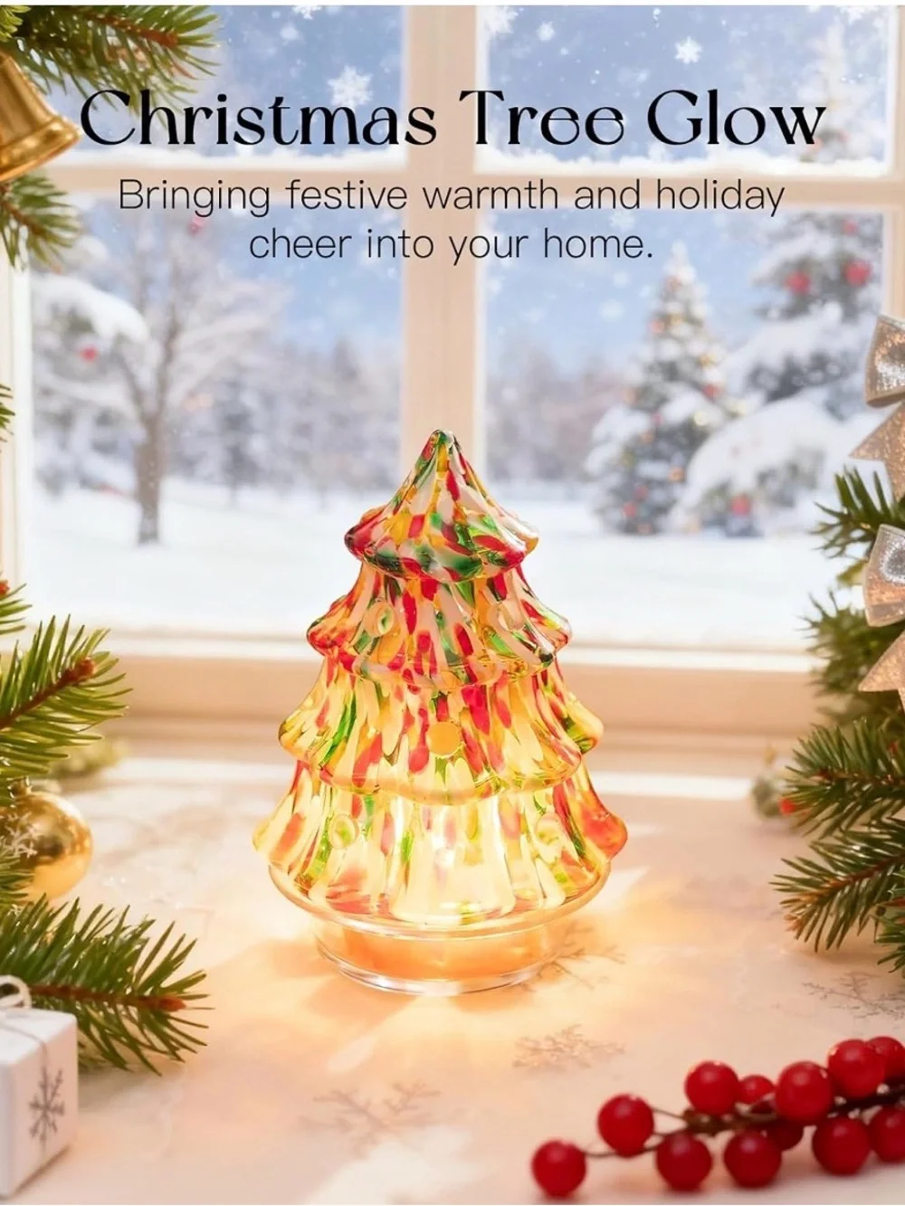 N/A glass christmas